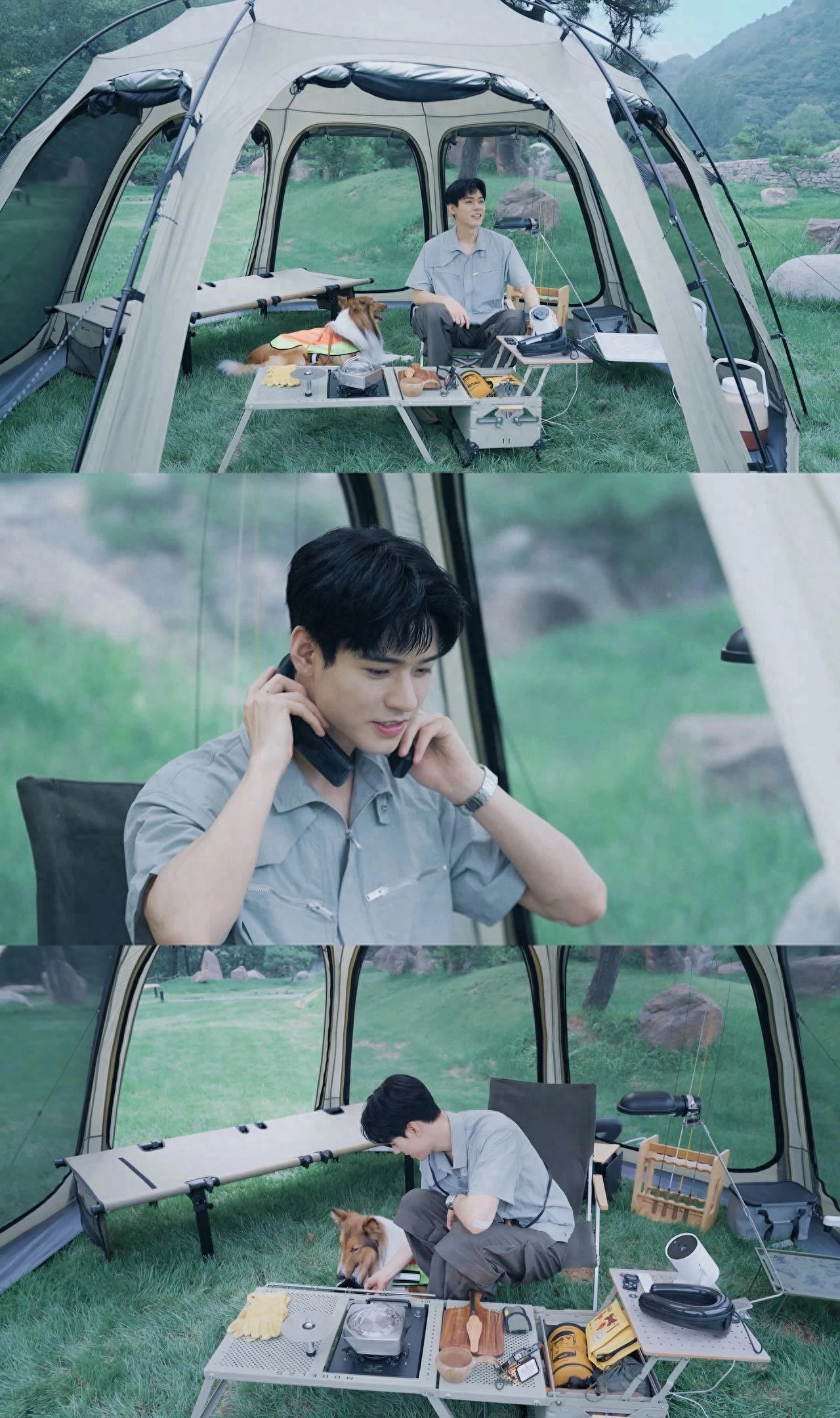 赵丽颖檀健次鹿晗王一博，明星中秋营业照