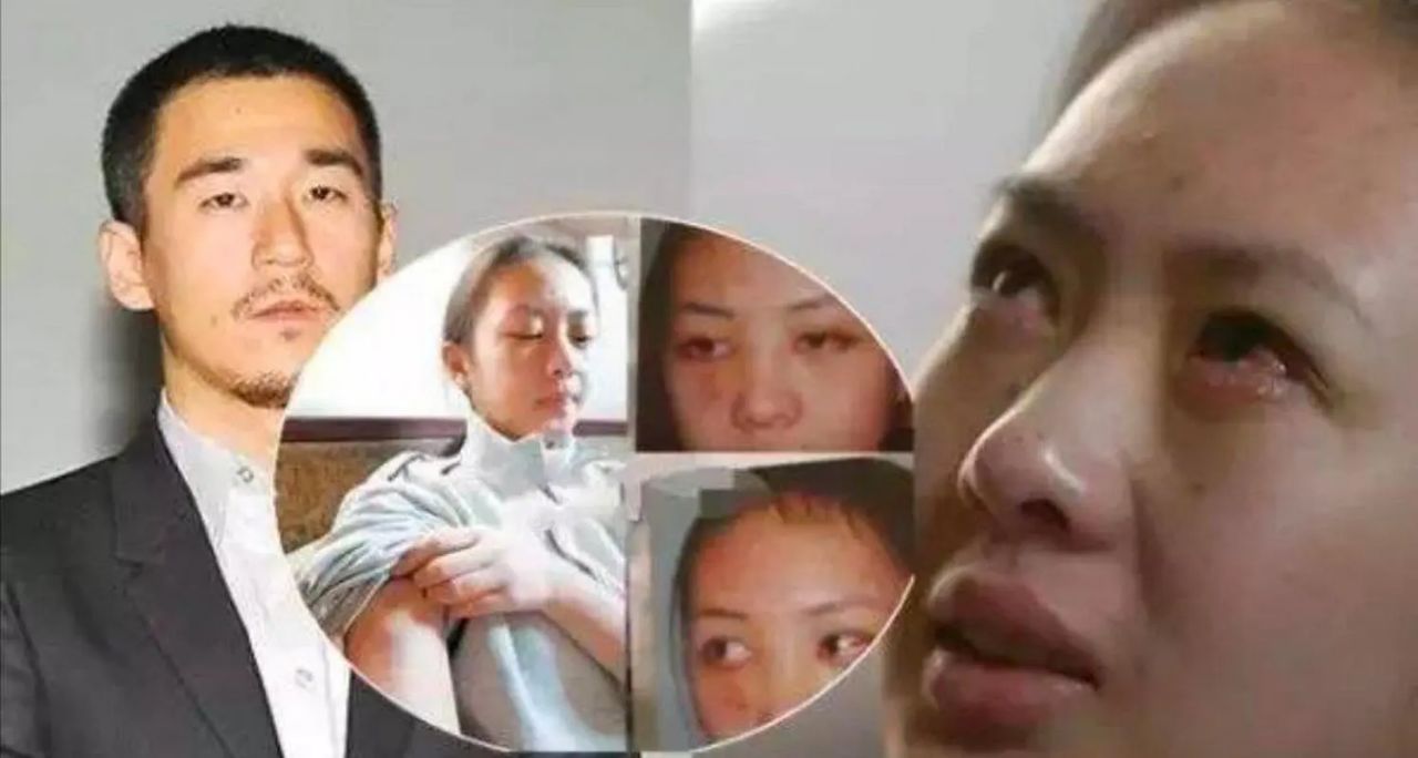 2003年张默殴打女友童瑶，女方跪地求情：歇十分钟再打行吗？