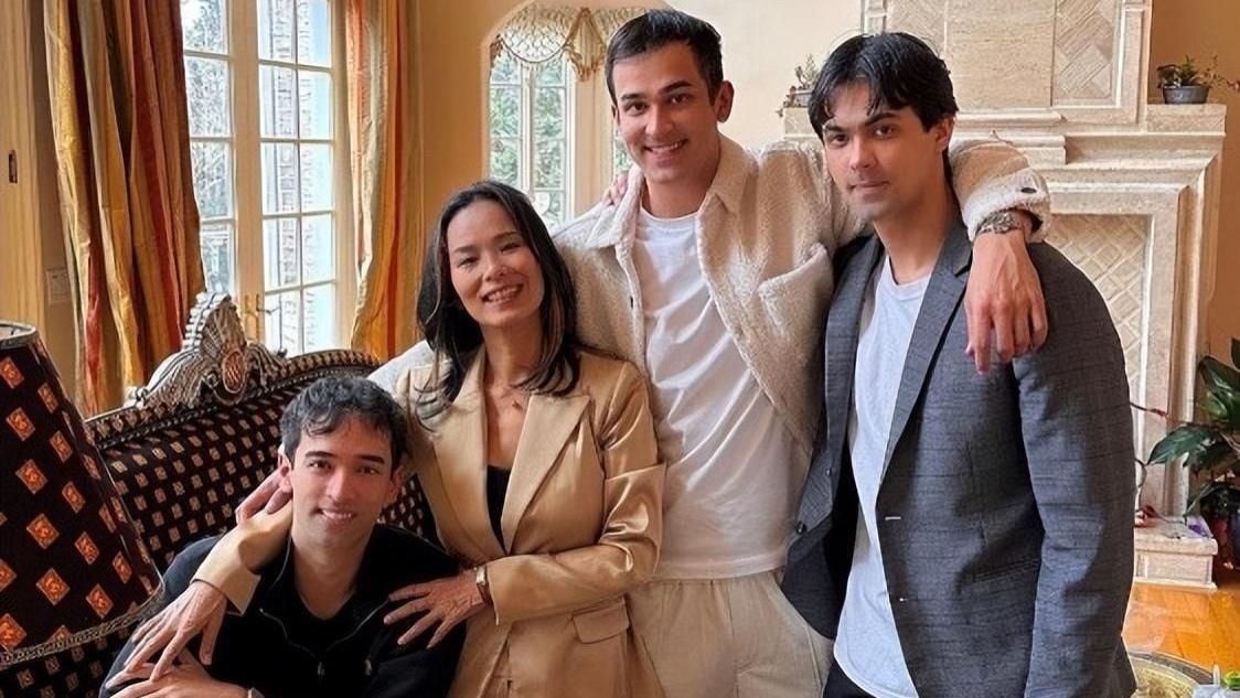 韦唯|60岁韦唯：家暴前夫已去世，和3个混血儿子住纽约豪宅，生活超幸福！