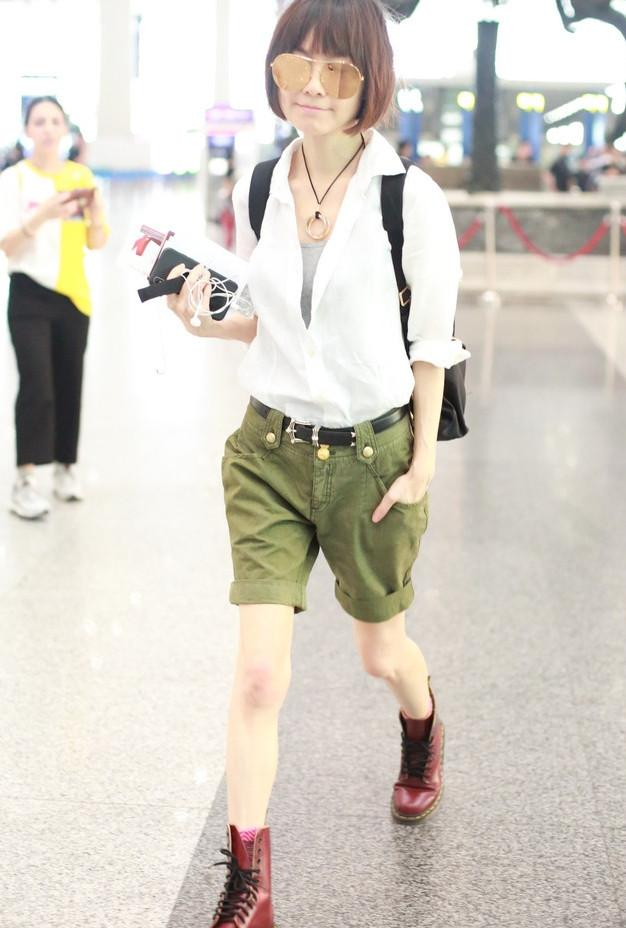 发型 鲁豫53岁还在疯狂减肥，瘦骨嶙峋不好看也不健康，美颜仍难掩老态