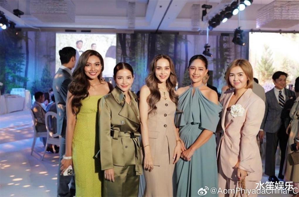 泰娱明星婚礼天花板！Mark和Kim举办泰国婚礼，半个泰娱圈都去了