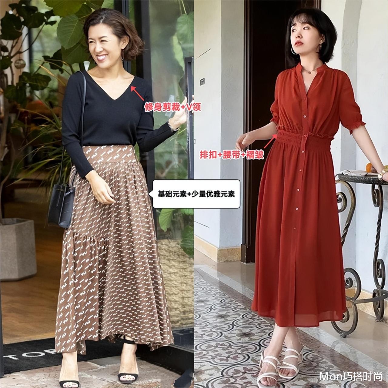 发型 这才是中年女人不放任老态的体现：决不穿老年装、妆发精致又得体