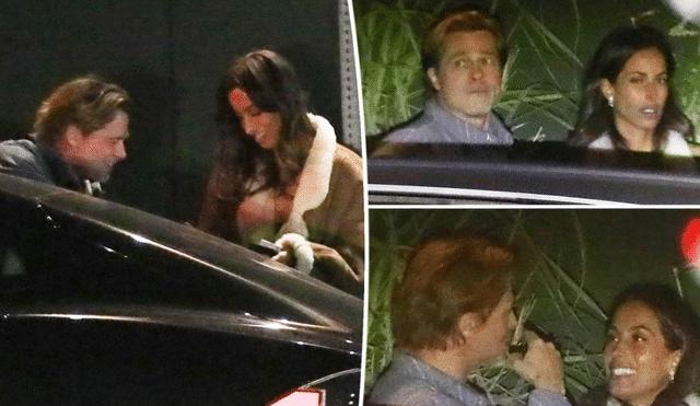 |外媒曝布拉德皮特求婚成功,小30岁女友还没和老公正式离婚