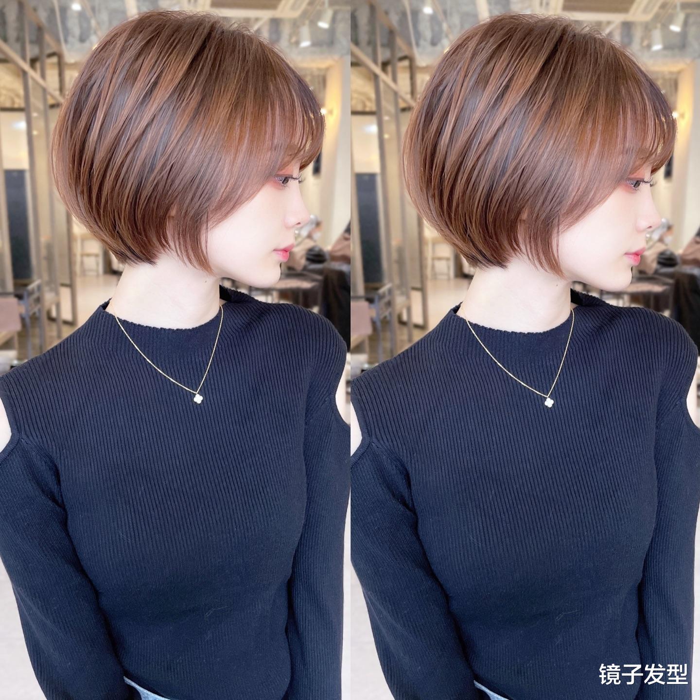 2024新时尚层次短发,蓬松立体美美哒,越来越多女性这样剪