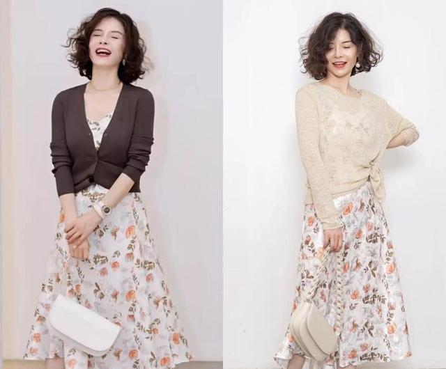 卷发|劝你,上了年纪以后:裤要松、裙要长、发要卷,美得高级又得体