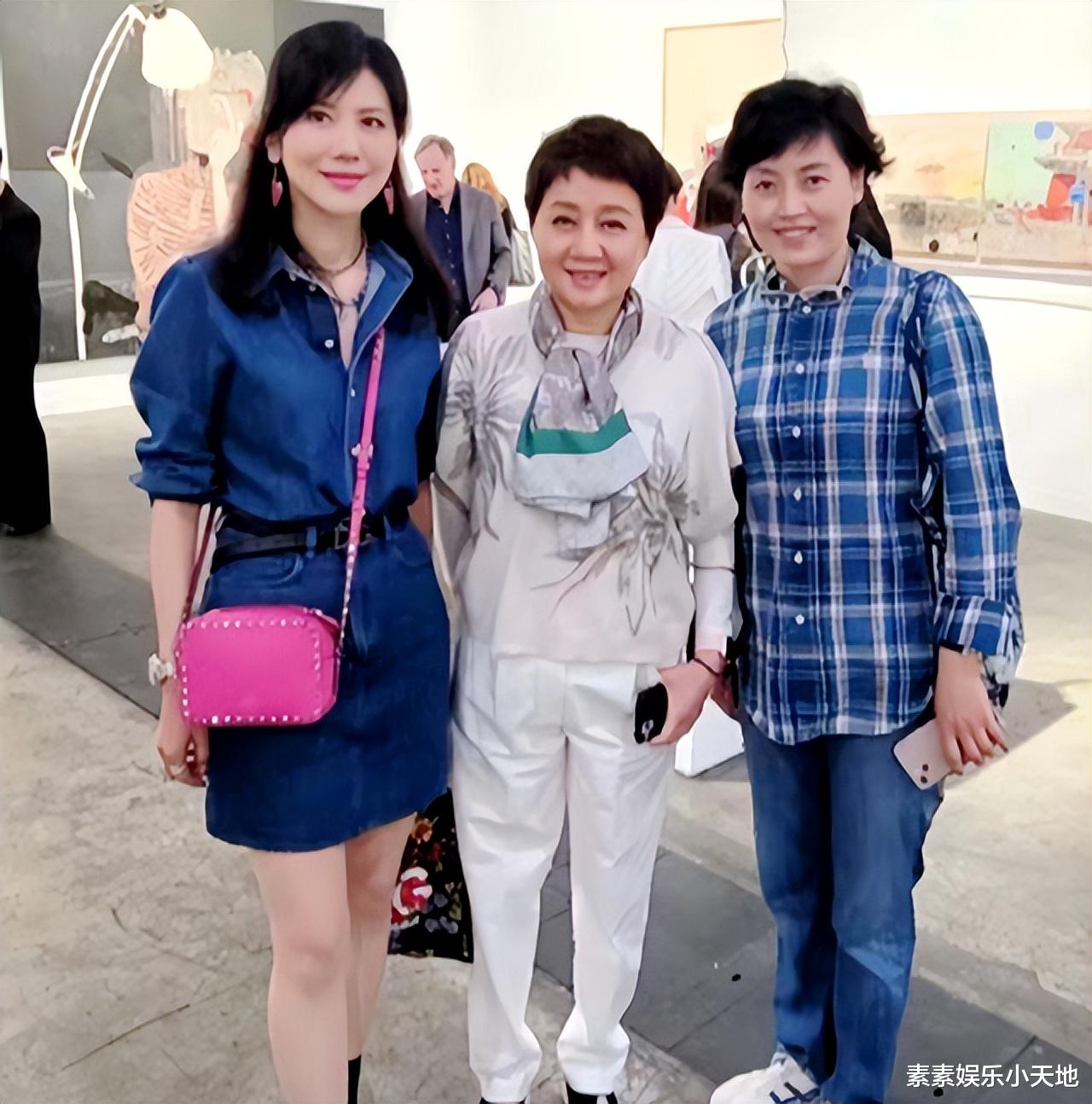 章泽天|章泽天和梁安琪现身艺术展,霍震霆与郑志刚等富豪一起现身