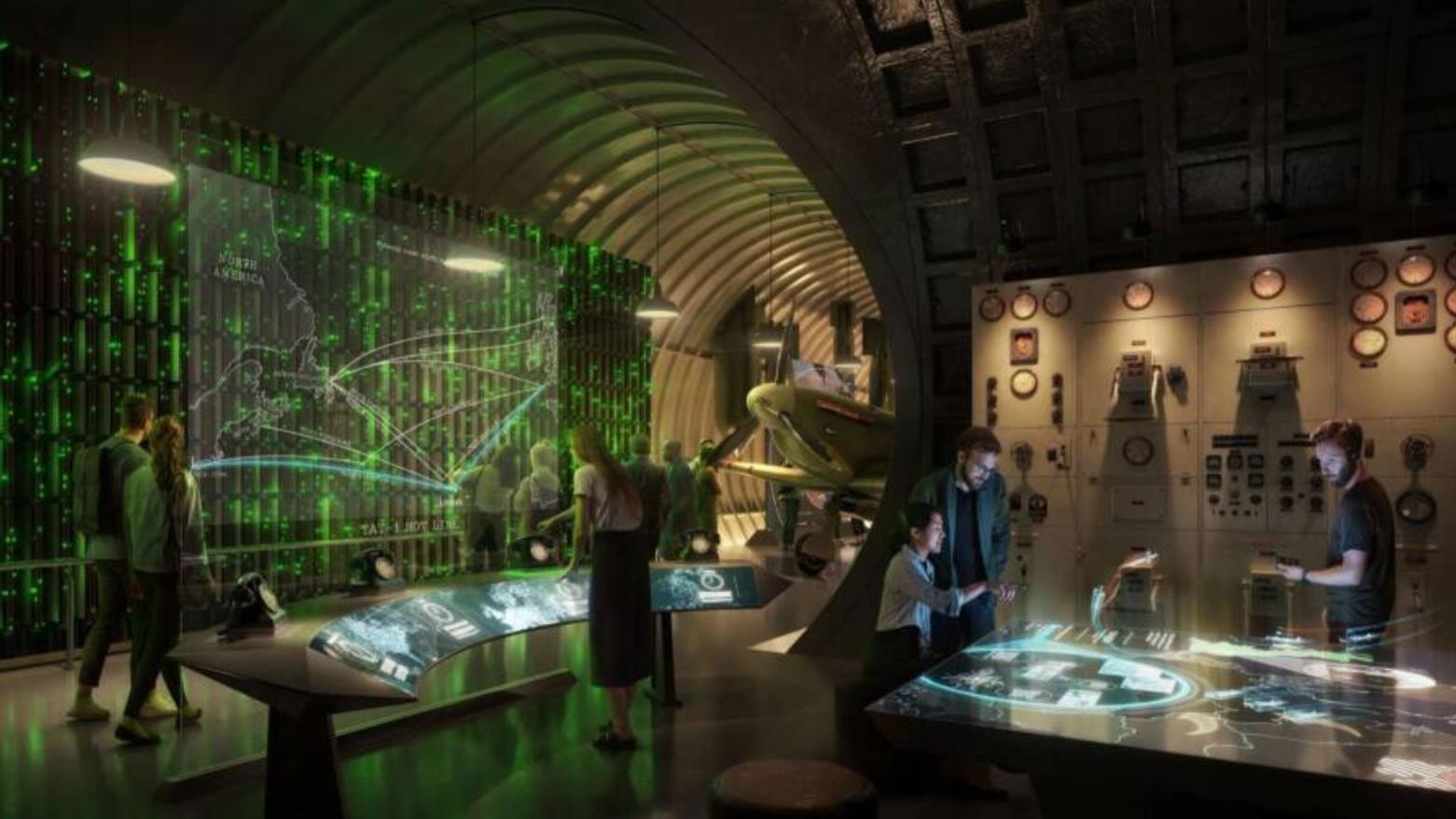 |英国伦敦闪电战隧道可能变成互动展览，二战以来首次向公众开放