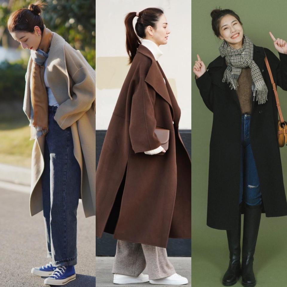 不想把“大衣”越得穿越丑，学会4个搭配方法，简单易学还很洋气