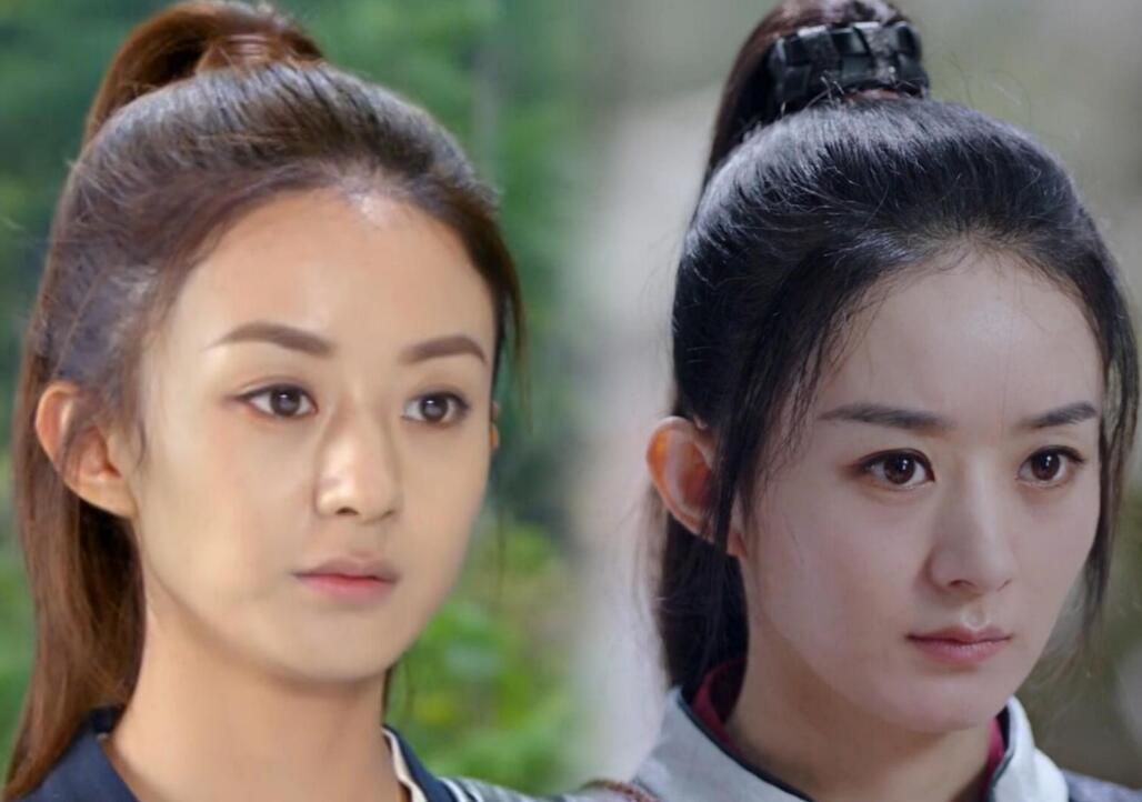 赵露思 同样是演侠女，以前的女演员造型又美又飒，现在的高马尾们脸红吗