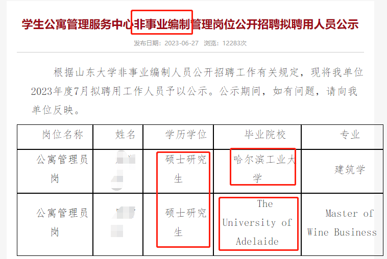 哈工大硕士竞聘“宿管阿姨”,被质疑大材小用,这次是网友肤浅了