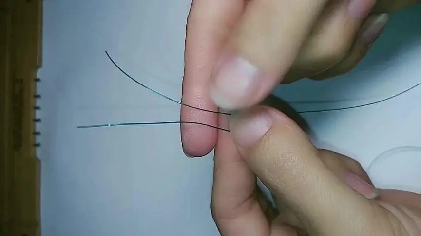 |主线除两头打结处易切外,还有一处容易切,多数钓友不知道