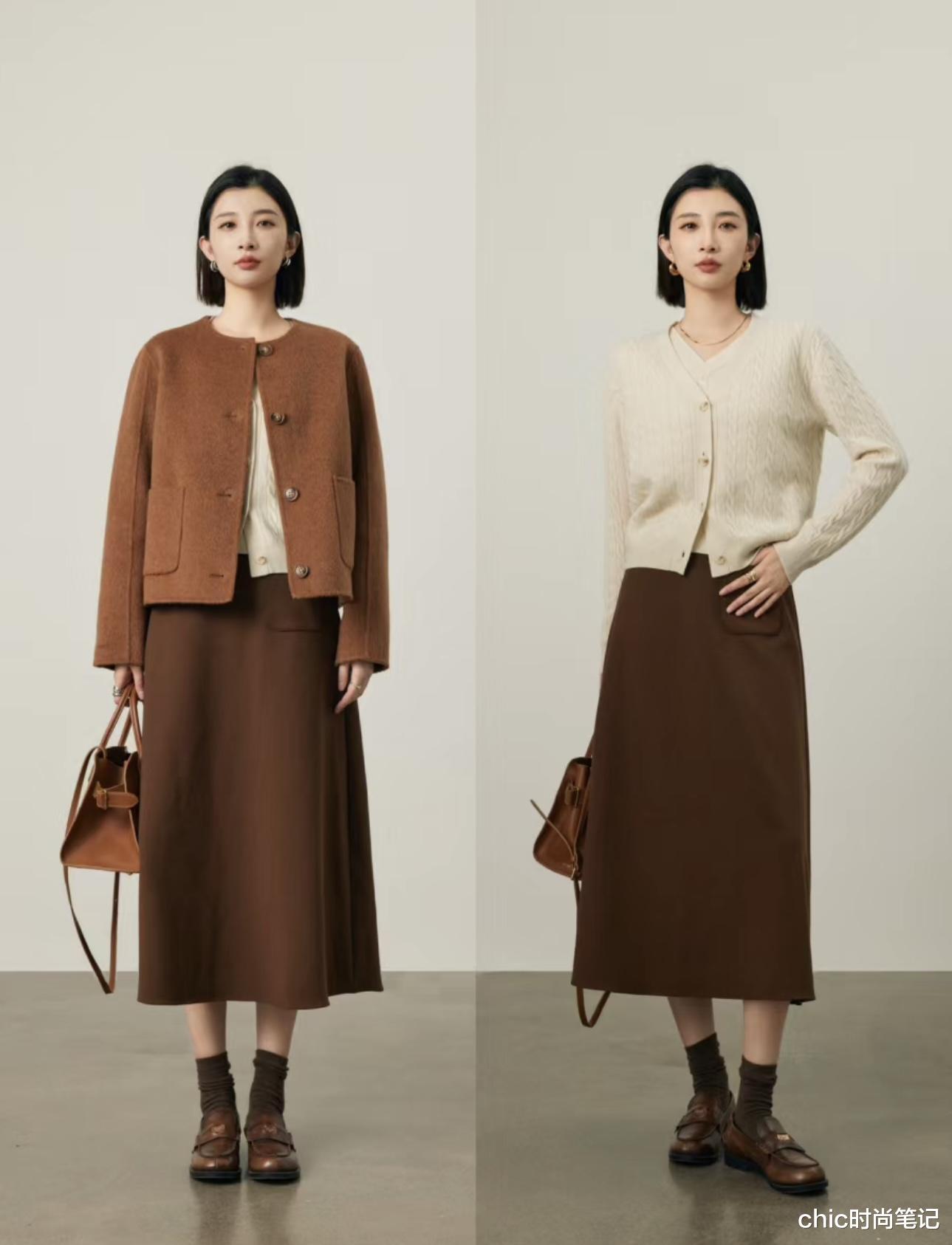 元旦假期后的职场“格雷系”穿搭，简约又高级，优雅的office lady