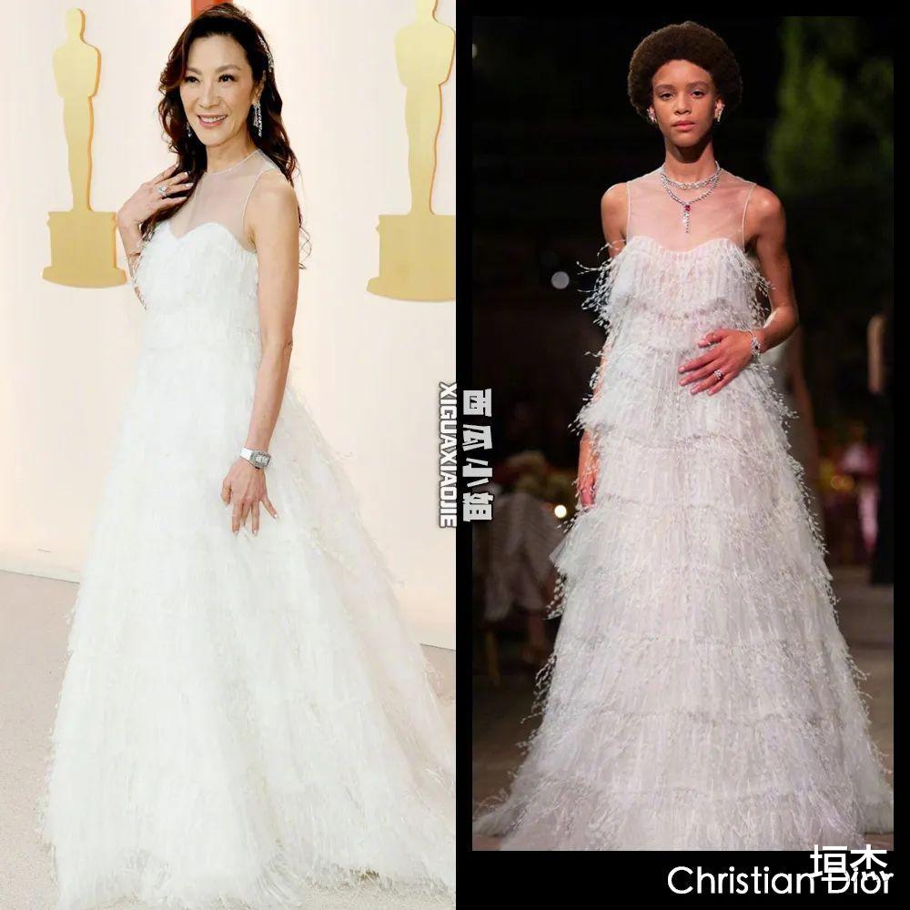 杨紫琼|杨紫琼换了裙子美十倍?刘雯也参加了庆祝派对!