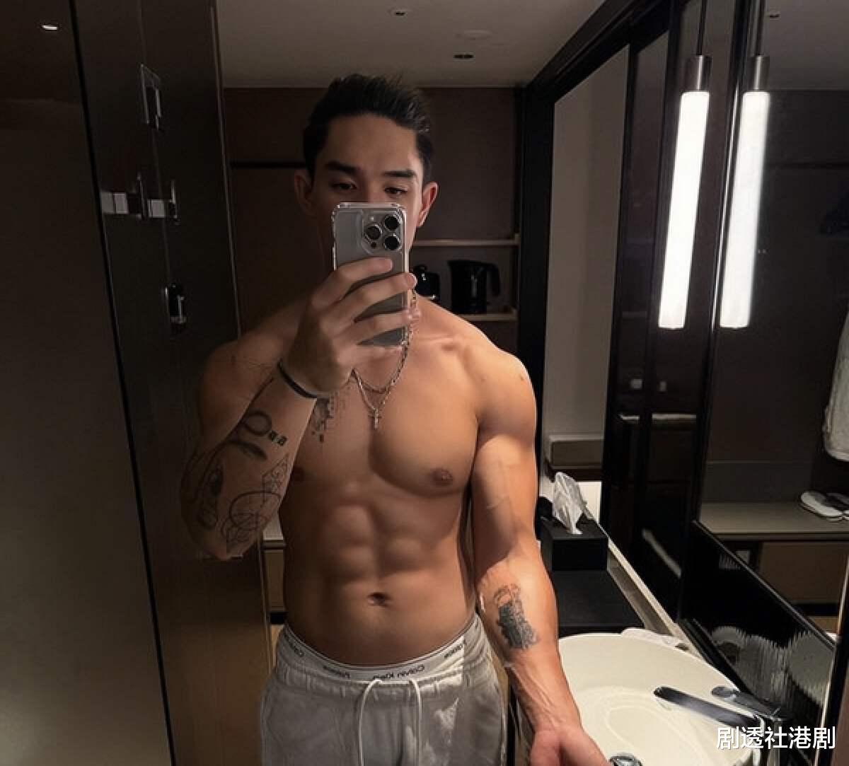 恭喜！香港知名星二代恋情浮出水面，酷爱健身长相帅气