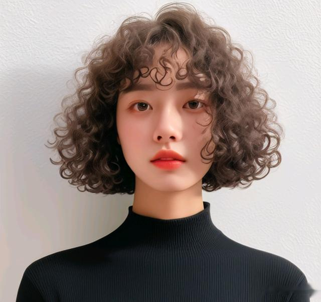 年底女发别乱整,最美还是全头烫,无论长短都适合