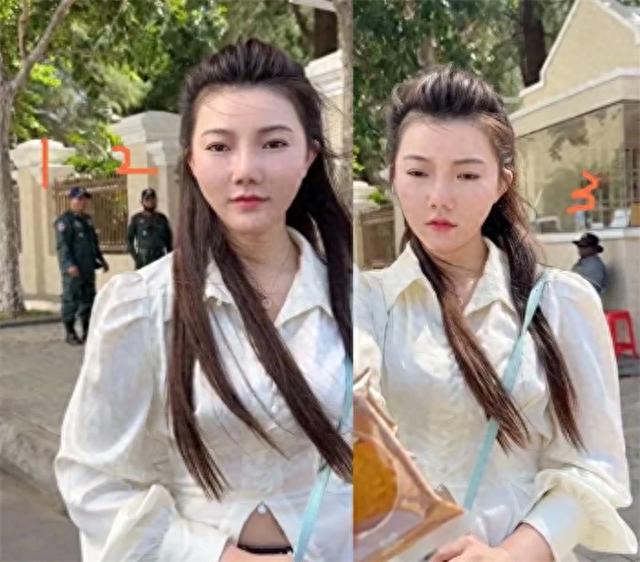 中华小姐回应牙齿被拔光,穿赵露思同款衣服摆拍,耳朵被割戴假耳