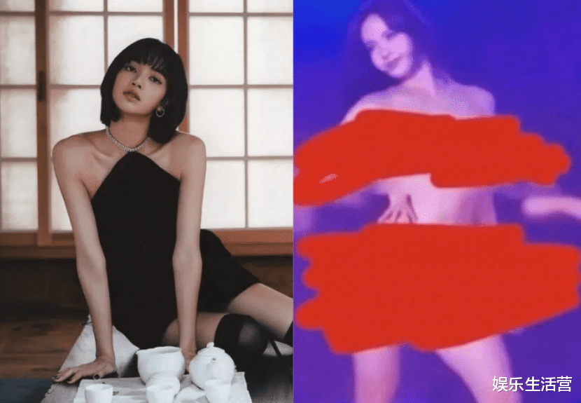 曝Lisa疯马秀彩排照,素颜被指大嘴猴普女,粉丝用辣条甩她的脸