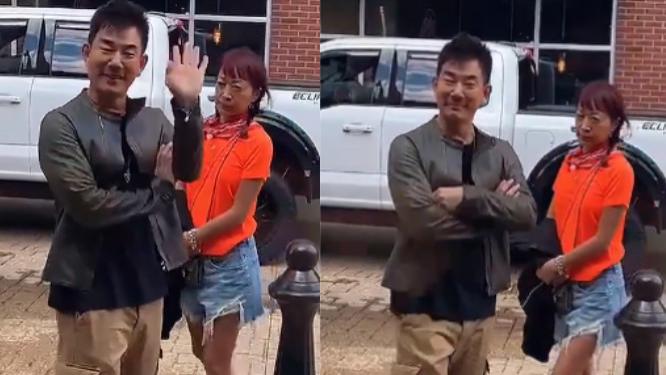 任贤齐送女赴美留学！与妻同框似母子，18岁女儿颜值随妈像30岁