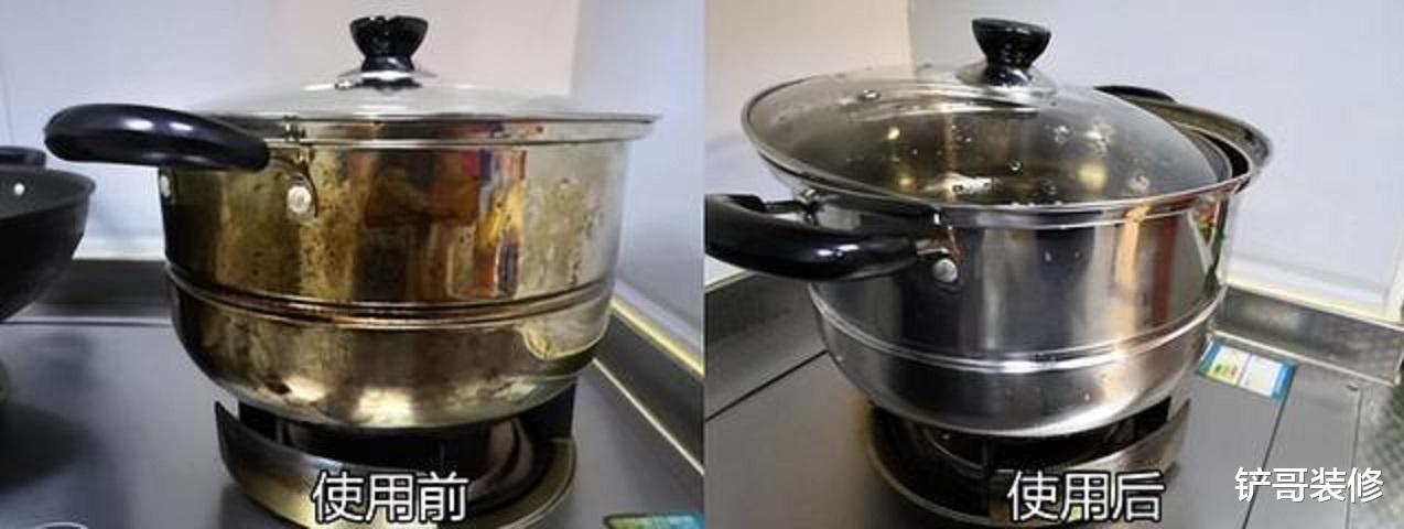 锅具发黑还用钢丝球擦?错!教你正确做法,锅具焕然一新