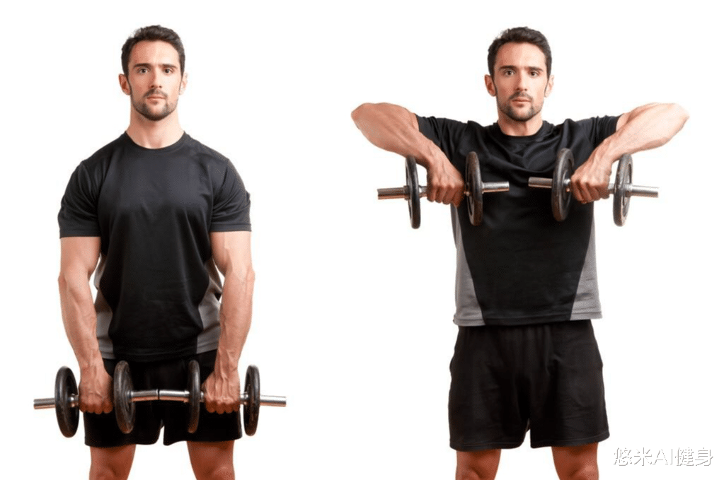 肩部肌肉的详细训练方法，6个动作每周练1次，打造饱满球形肩