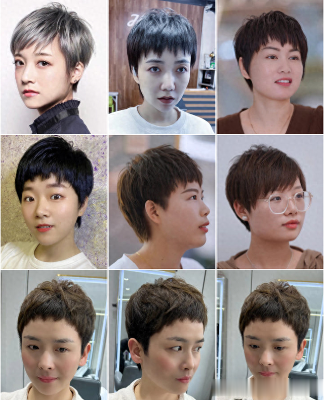 新时尚女发100来款，百变个性很流行，喜欢别错过