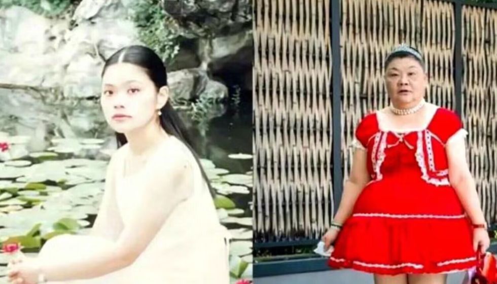 旋转木马|安福路小公主现身欢乐谷,多名粉丝围观人气高,坐旋转木马显违和