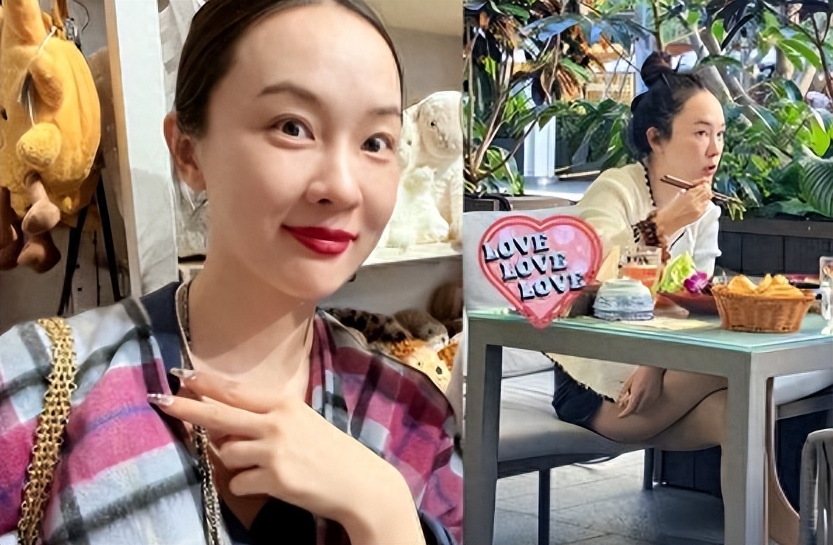 佟丽娅母子出游被偶遇,朵朵正面照被曝,五官清秀不似妈