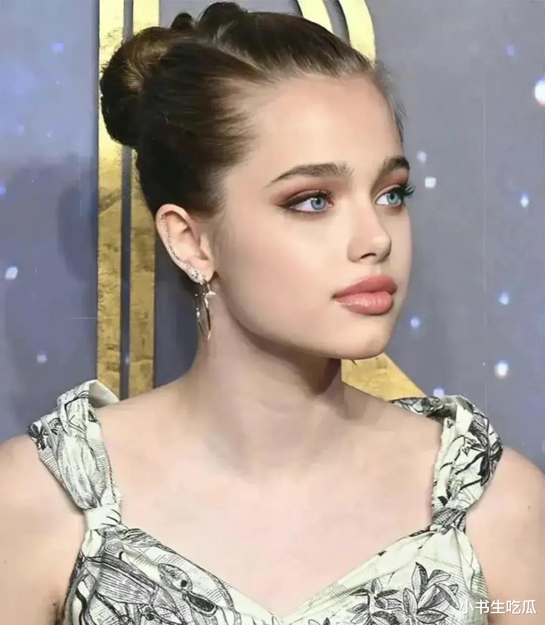 皮特的女儿：像他也像朱莉，幼时不如苏瑞可爱，长大了比她漂亮