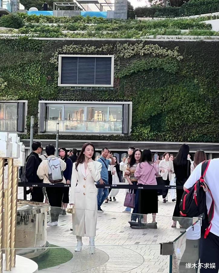 “天王嫂 ”方媛街拍被偶遇,穿3000元大衣比例差,被质疑一米五!