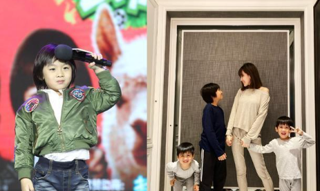 14岁Kimi侧面曝光!身材壮硕体重接近200斤,网友直言比爸爸显老