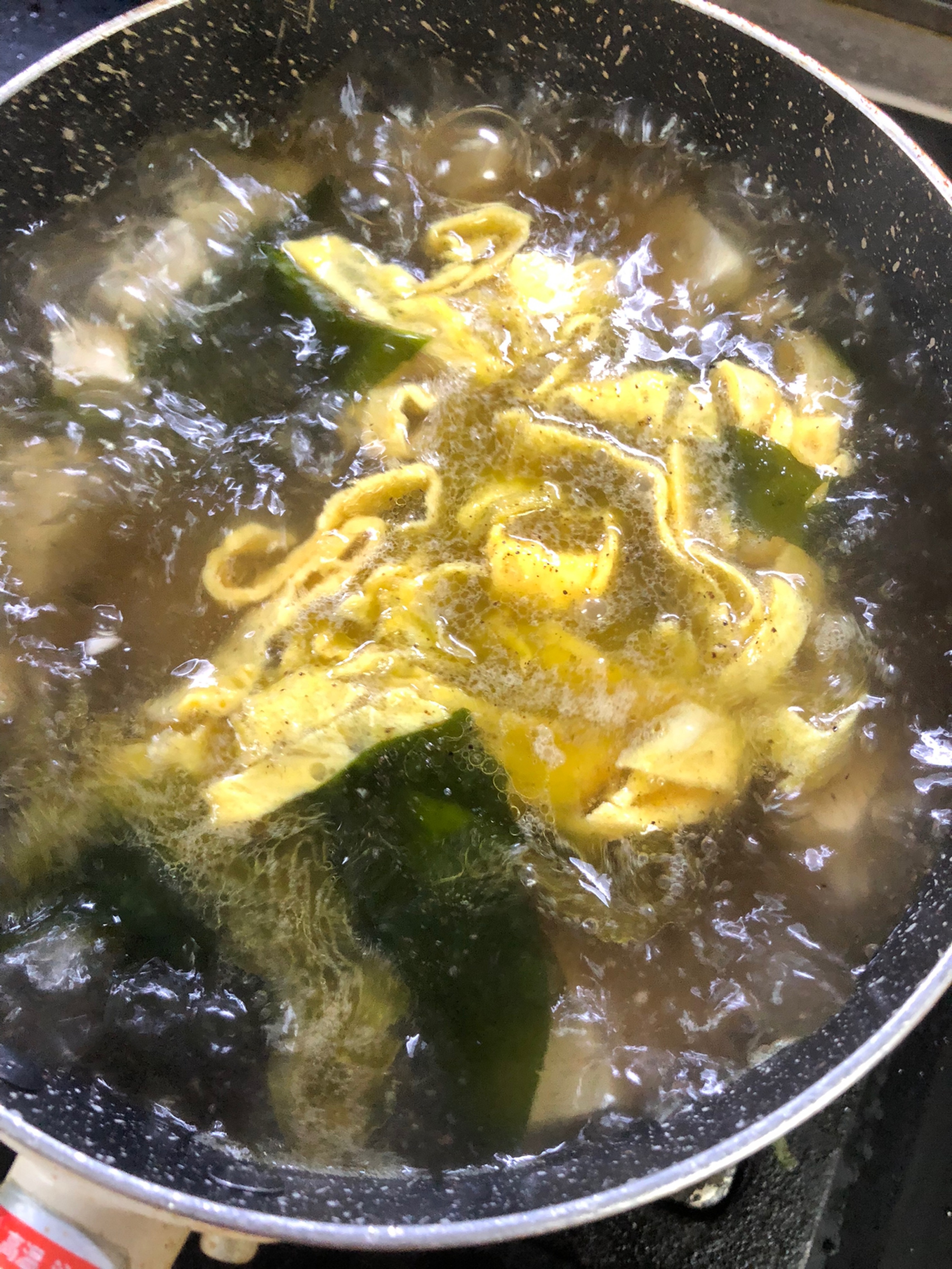 裙带菜|清爽滋味,满满海鲜!尝鲜裙带菜豆腐汤,暖心美味一碗赏味夏日