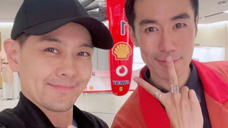 |48岁林志颖携老婆现身米兰，胡子拉碴大变样，罕曝车祸后身体近况