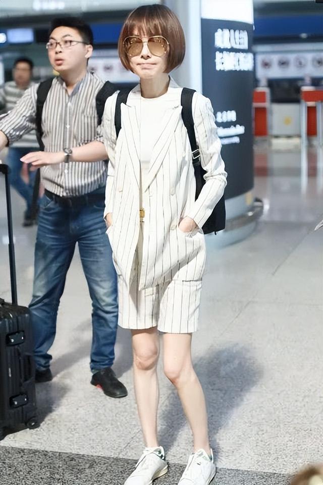发型 鲁豫53岁还在疯狂减肥，瘦骨嶙峋不好看也不健康，美颜仍难掩老态