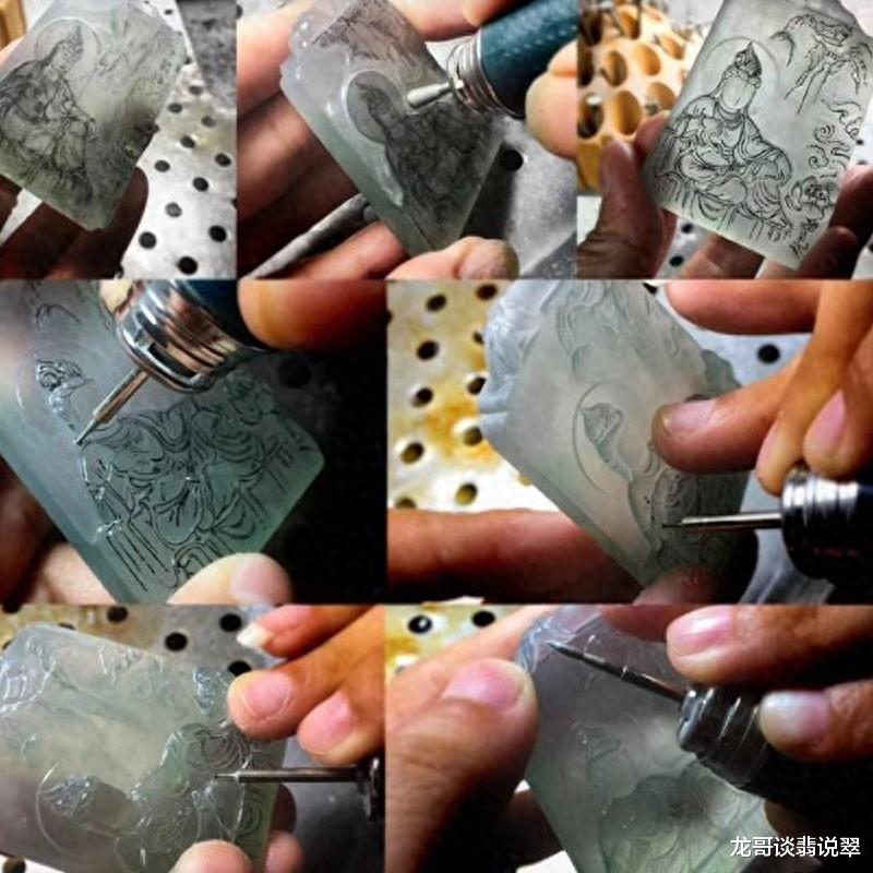 龙哥说翡翠：两分钟认识翡翠的工艺和派系！