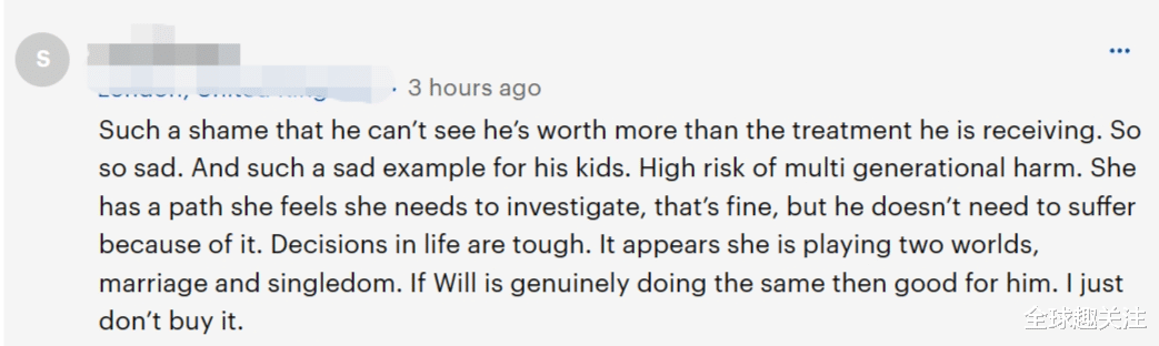 威尔“若有似无”的婚姻，分居7年还力挺妻子，网友评：你被PUA了