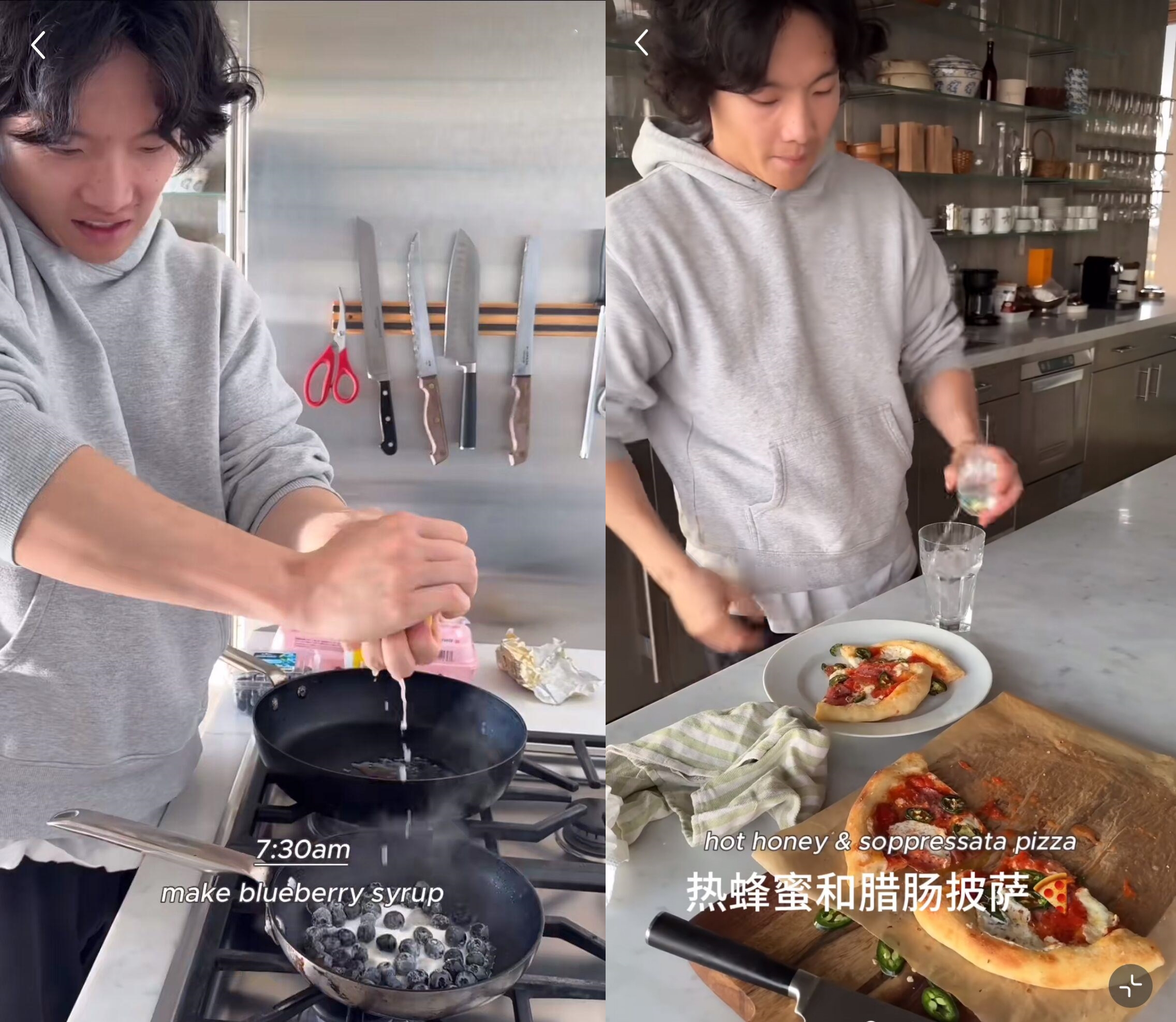 25岁做饭小哥火了！给美国亿万富翁做私人厨师，打工视频圈粉百万