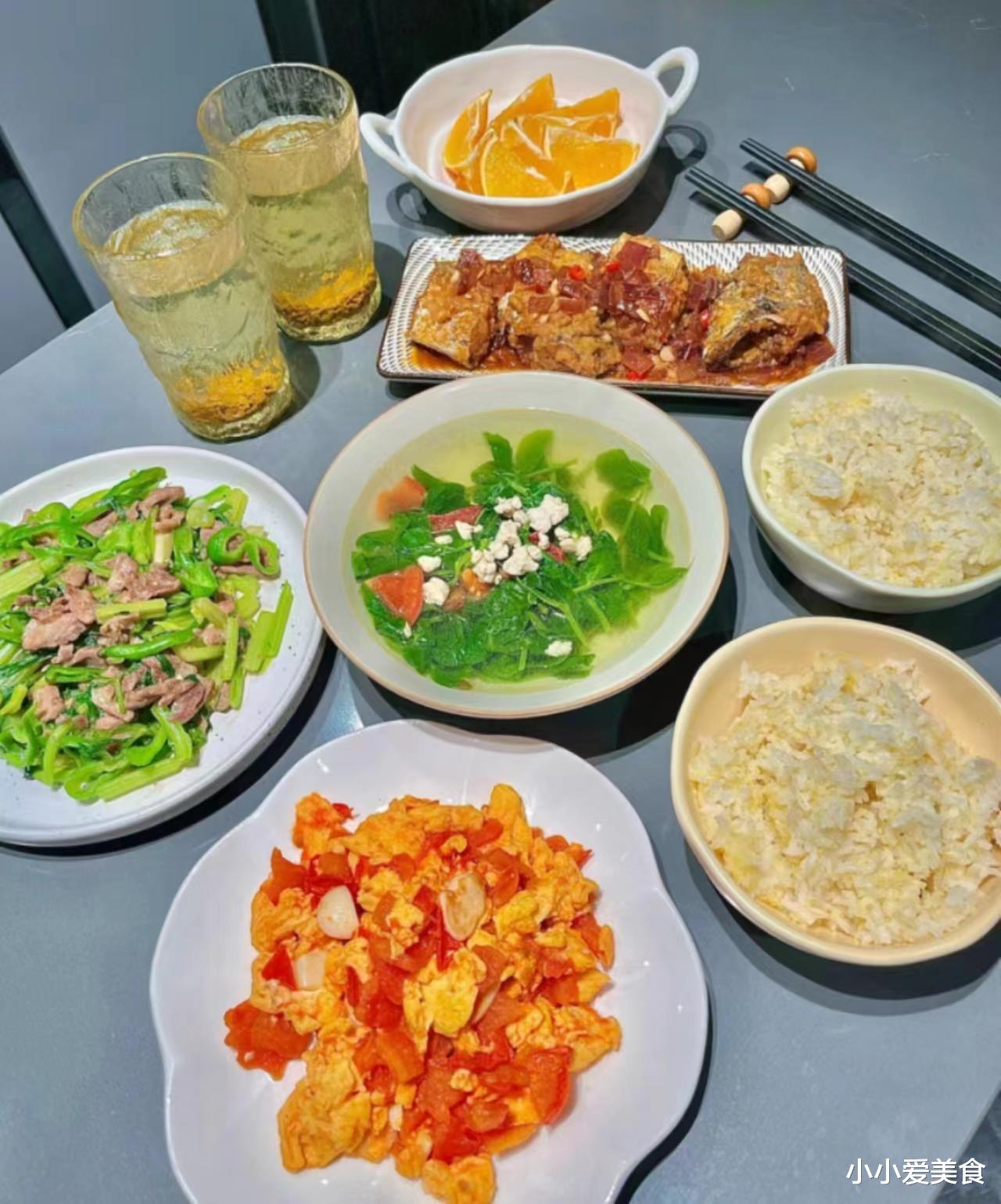 成都|成都女子晒男友做的三菜一汤,走红朋友圈,网友:可以蹭口汤喝吗