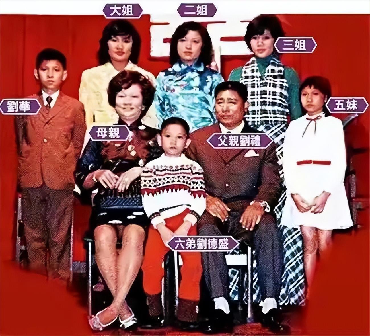 刘德华父亲葬礼，刘德华一家三口现身灵堂，紧牵妻子和女儿的手