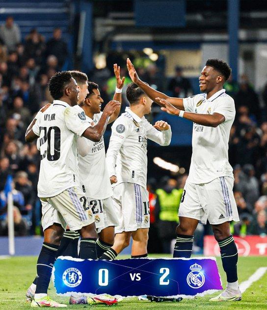 欧冠:皇马客场2-0双杀切尔西总比分4-0晋级罗德里戈梅开二度 - 文化
