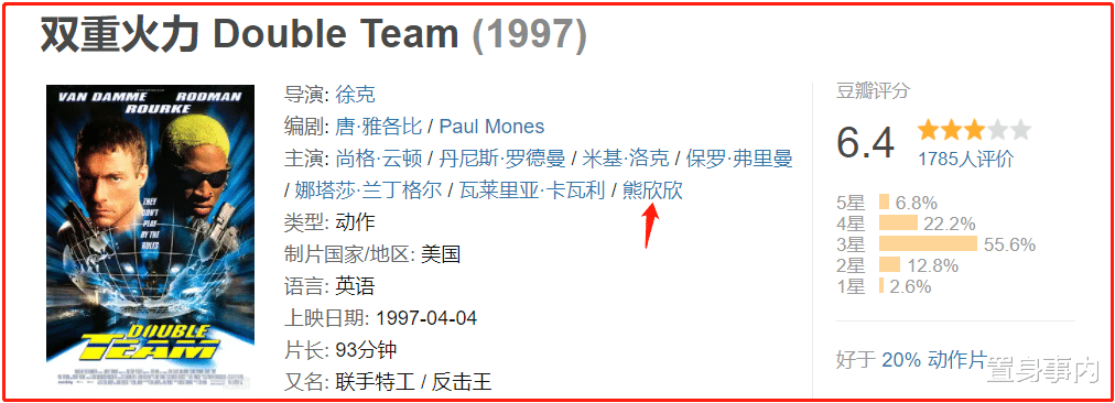 熊欣欣|明明五大三粗,偏有“千娇百媚”的名字,这些演员会“骗人”