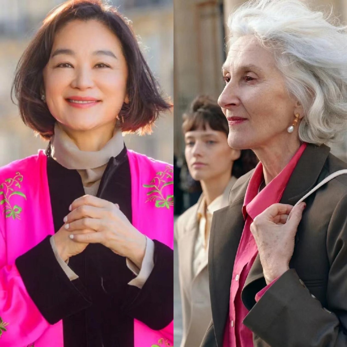 穿衣搭配 我发现像林青霞这样,老了也很美的女性,都:发不过肩、穿衣得体
