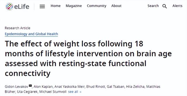 大脑|减肥还能“健脑”！体重减少1%，大脑年轻了9个月