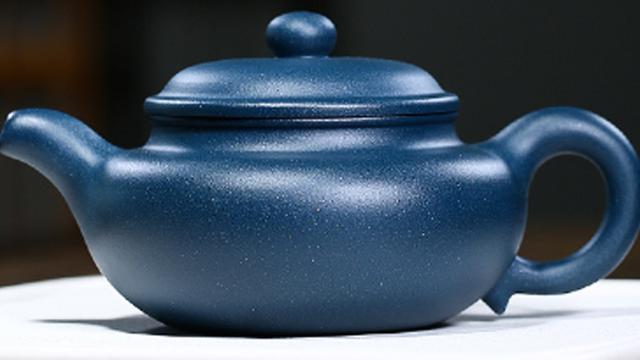 五分硬币|紫砂天青泥