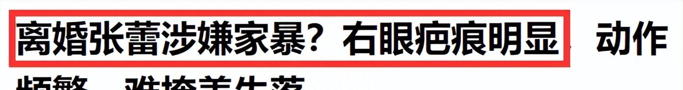 曝前央视主持人张蕾被家暴离婚,孩子患绝症病危,本人发出声明回应