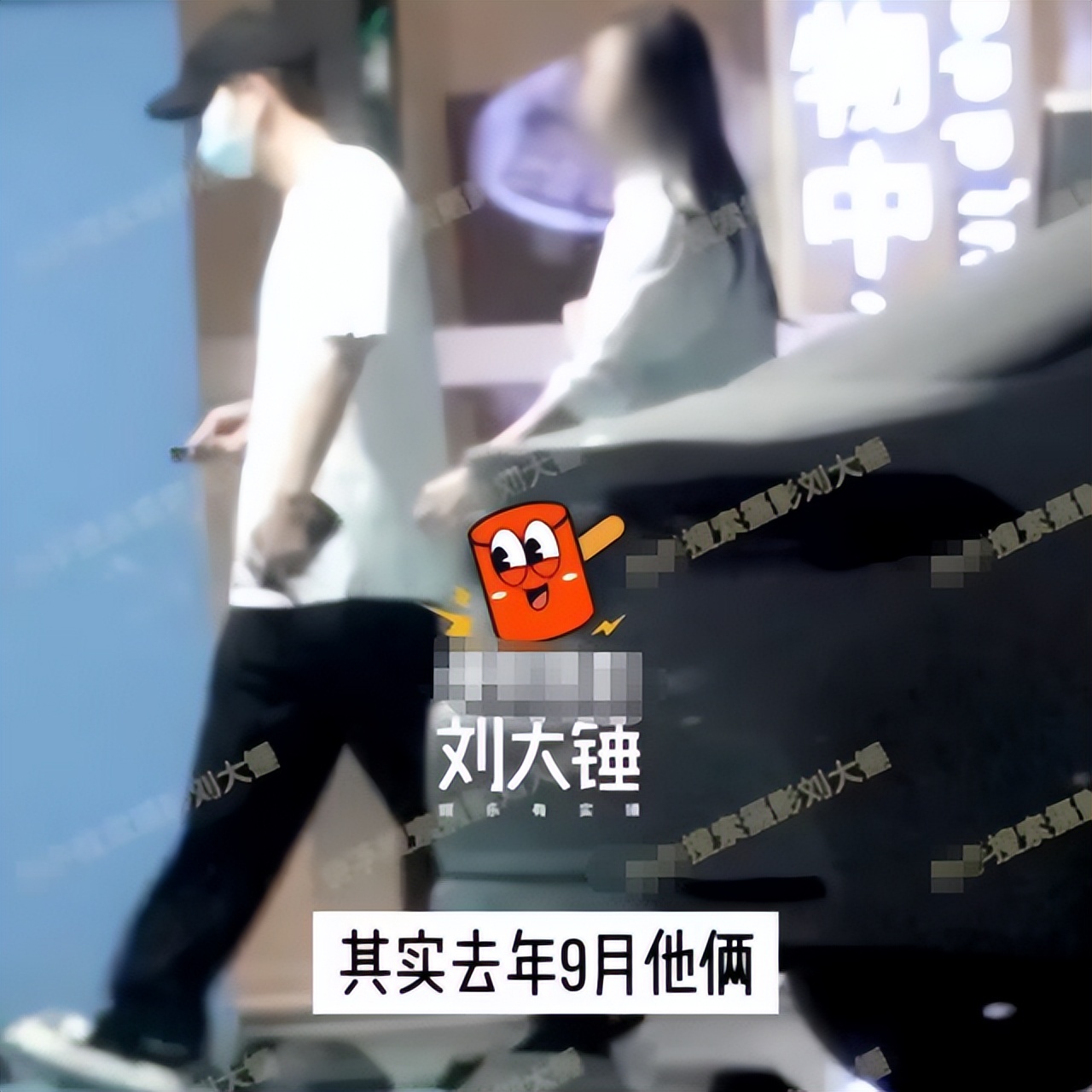 33岁歌手胡夏恋情曝光，与素人女友停车场暧昧搂抱，大幂幂实惨