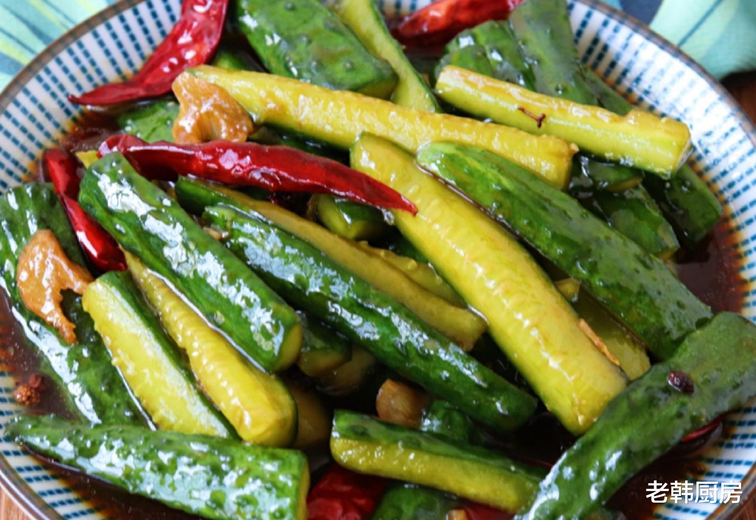 厨师|腌小黄瓜不用买,在家教你6种家常做法,清脆爽口,家人都爱吃