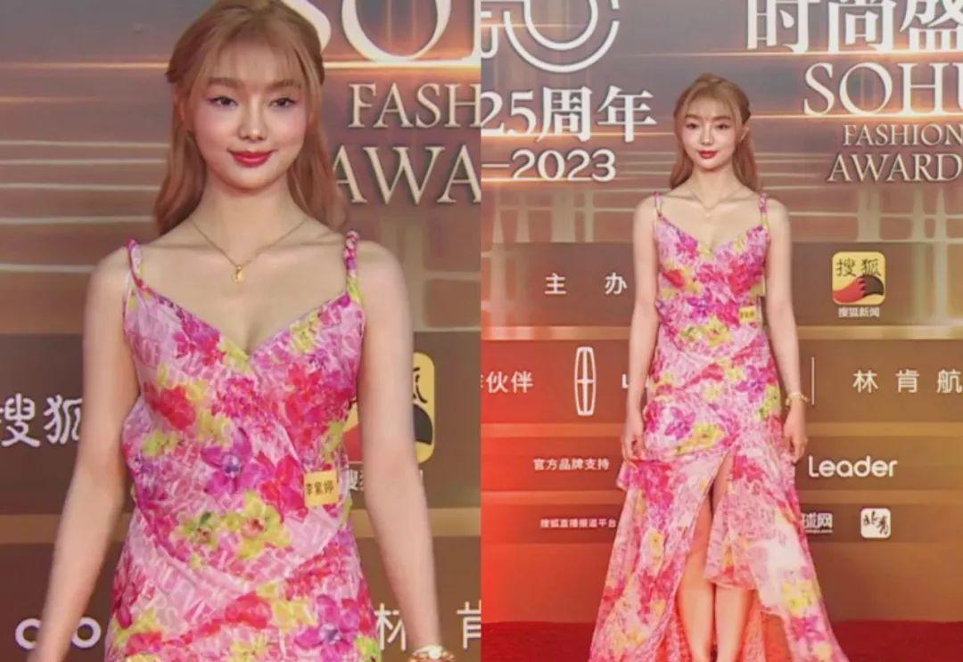 孟佳|时尚盛典女明星着装大胆：倪妮高叶齐穿深V礼服，孟佳用力过猛