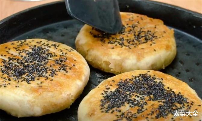 鲍鱼|做麻酱烧饼,不用烤箱了,2个关键步骤,外酥里软,保证零失败