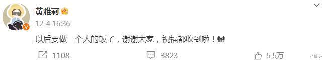 黄雅莉晒孕中期美照,透露计划要俩孩子,老公提议一个孩子随她姓