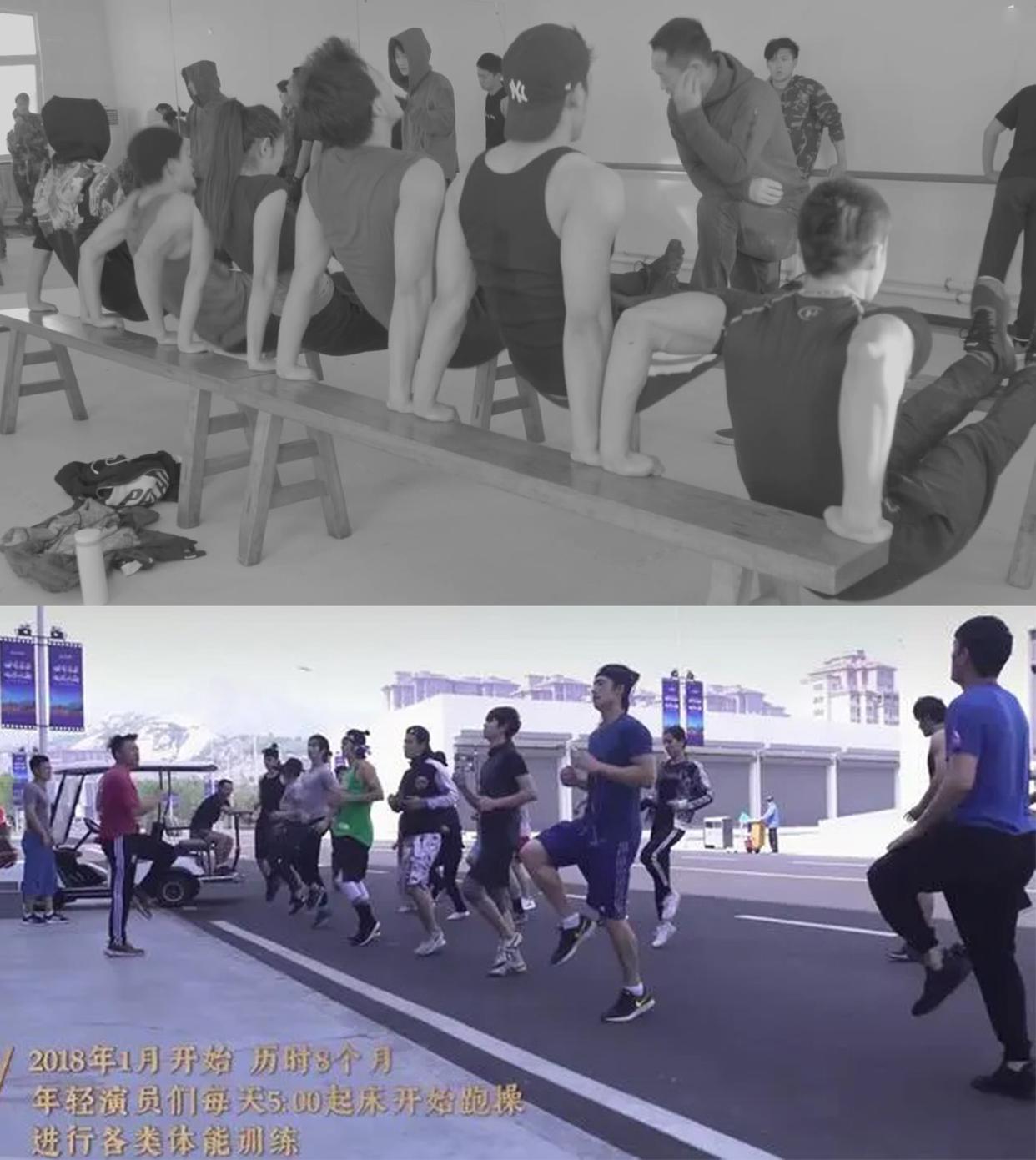 封神:26岁陈牧驰胸肌出圈,62岁费翔身材绝了,让肌肉衣情何以堪